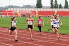 Girls under-11s 60 metres at the Gateshead Tartan Games Open.